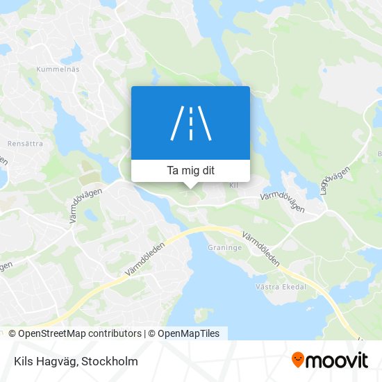 Kils Hagväg karta