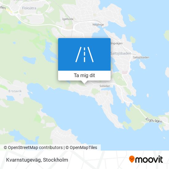 Kvarnstugeväg karta