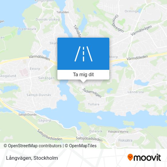 Långvägen karta
