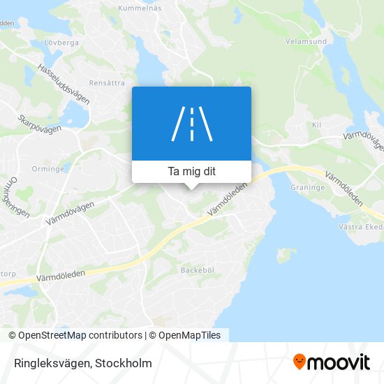 Ringleksvägen karta