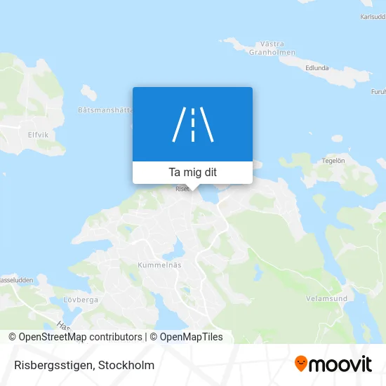 Risbergsstigen karta