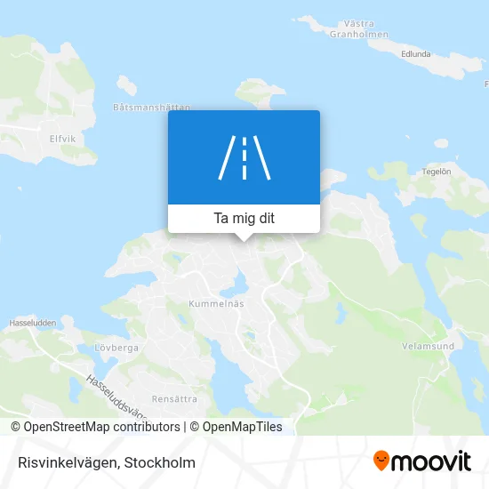 Risvinkelvägen karta