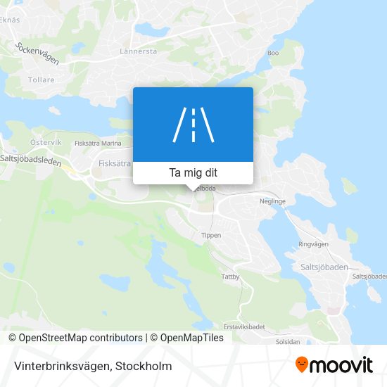 Vinterbrinksvägen karta