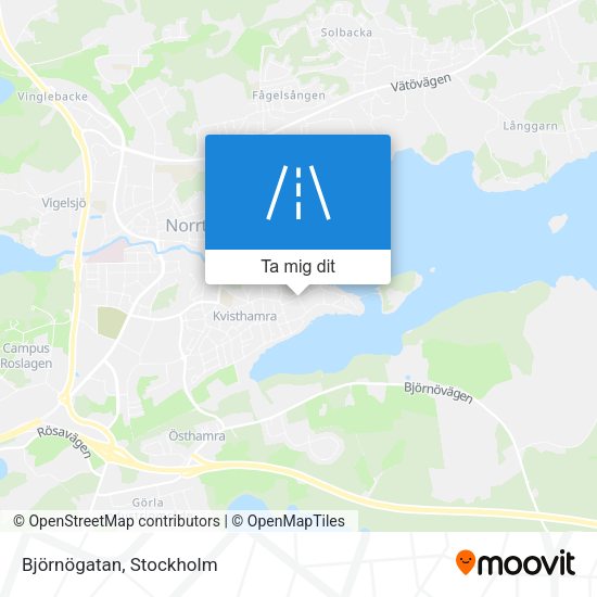 Björnögatan karta