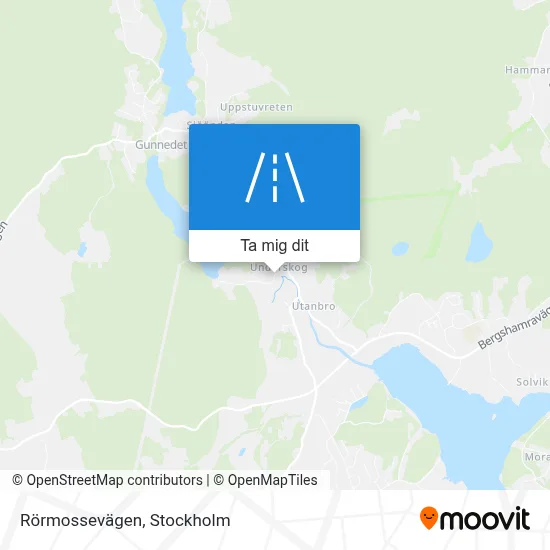 Rörmossevägen karta