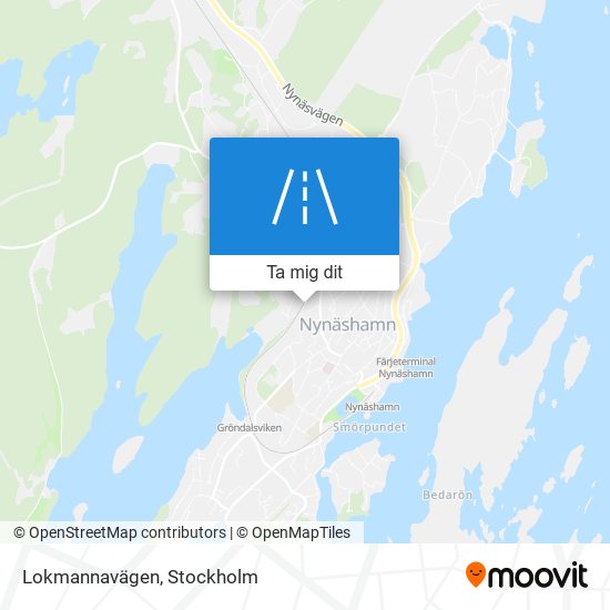 Lokmannavägen karta