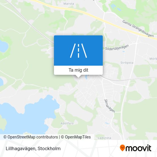 Lillhagavägen karta