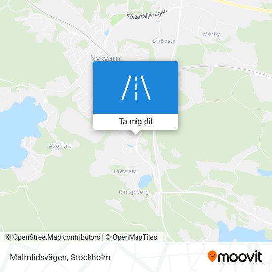 Malmlidsvägen karta