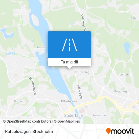 Rafaelsvägen karta