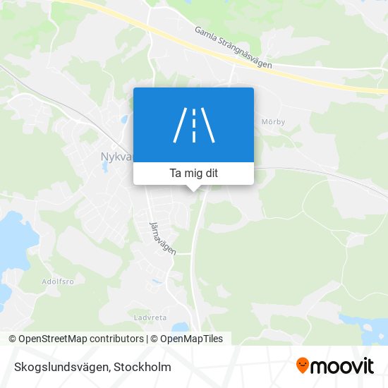 Skogslundsvägen karta