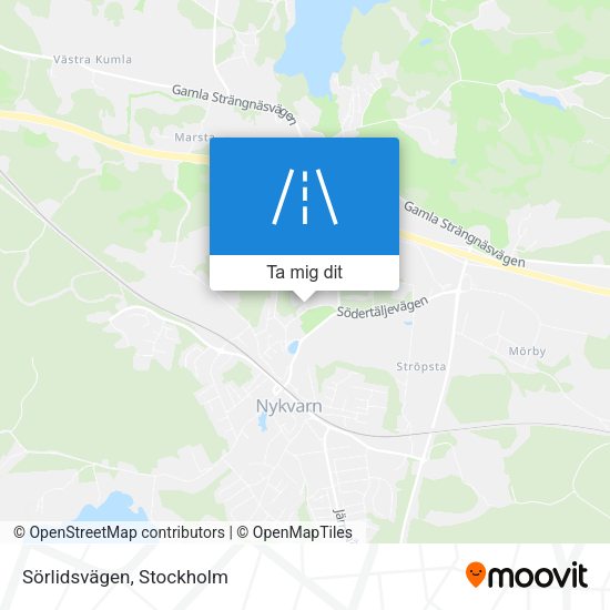 Sörlidsvägen karta