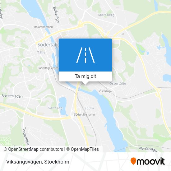 Viksängsvägen karta
