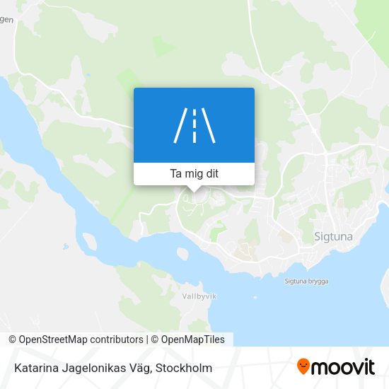 Katarina Jagelonikas Väg karta