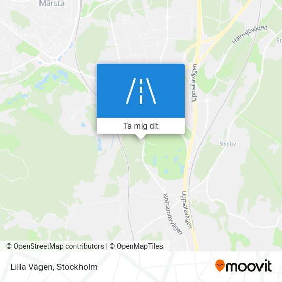 Lilla Vägen karta