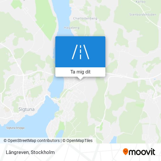 Långreven karta