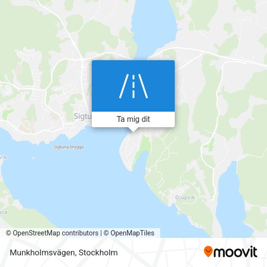 Munkholmsvägen karta