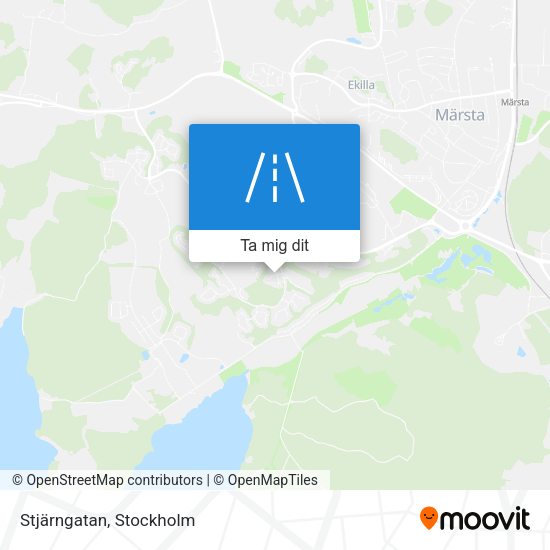 Stjärngatan karta