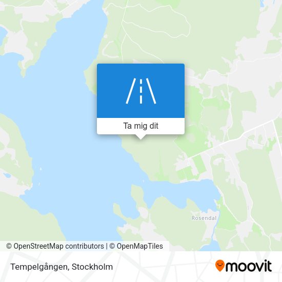 Tempelgången karta