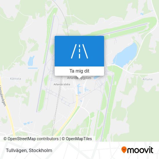 Tullvägen karta