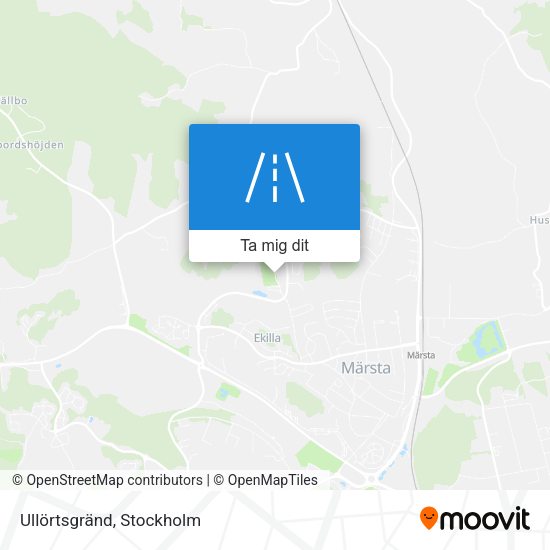 Ullörtsgränd karta