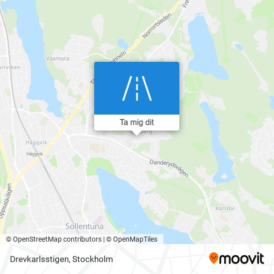 Drevkarlsstigen karta