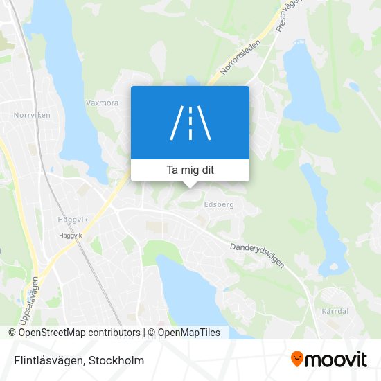 Flintlåsvägen karta