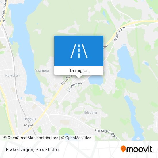 Fräkenvägen karta