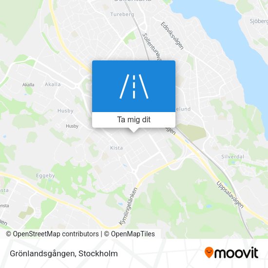 Grönlandsgången karta