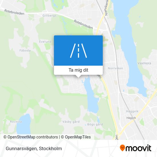 Gunnarsvägen karta