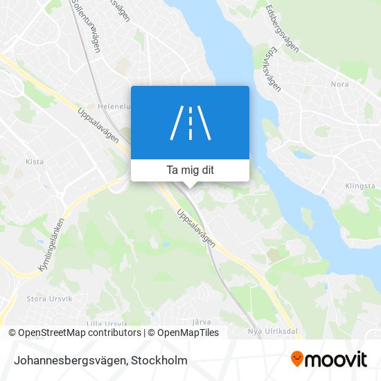 Johannesbergsvägen karta