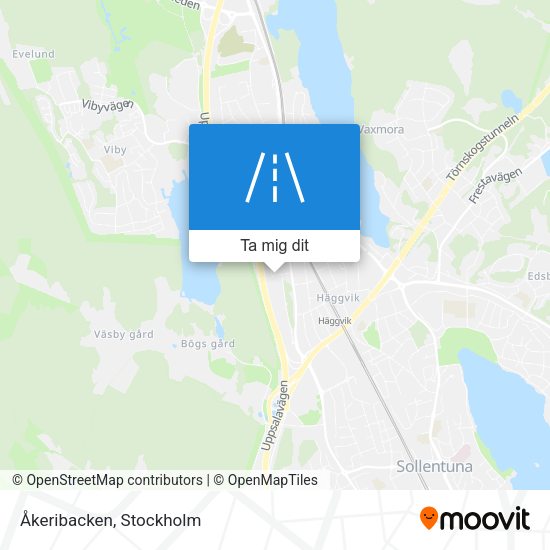 Åkeribacken karta