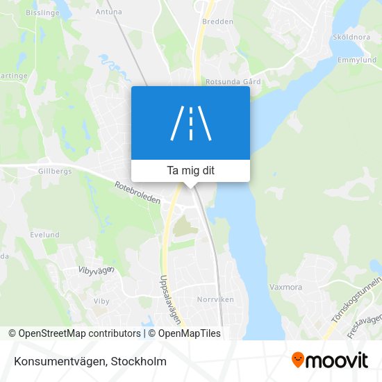 Konsumentvägen karta