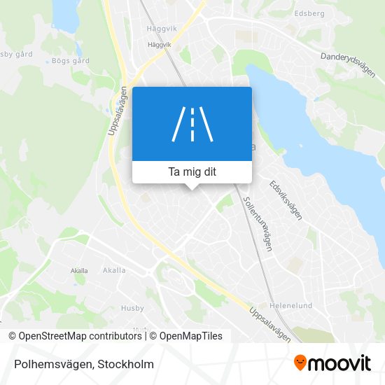 Polhemsvägen karta