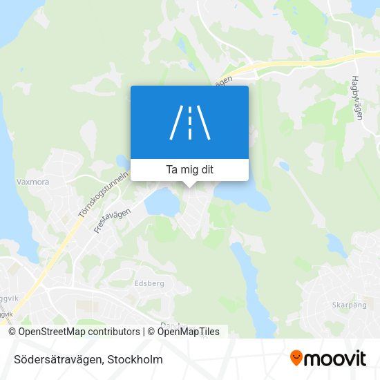 Södersätravägen karta