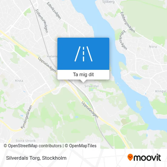 Silverdals Torg karta