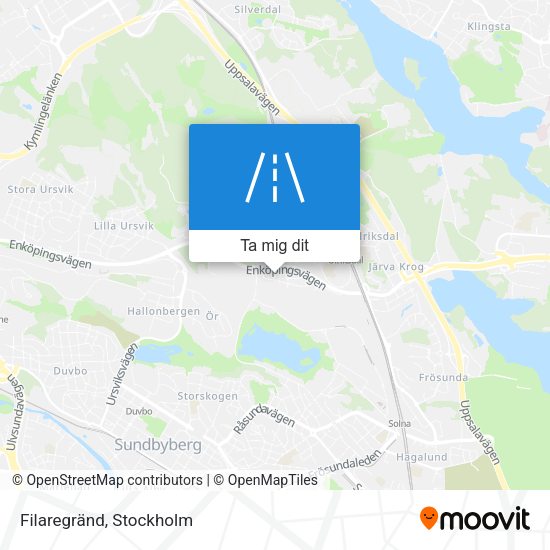 Filaregränd karta