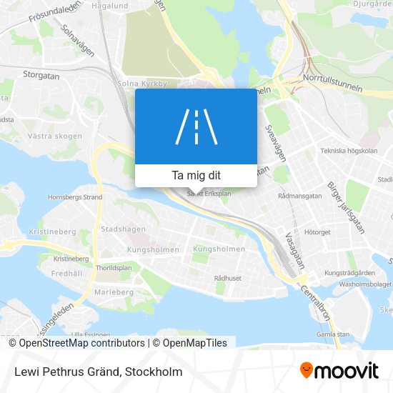 Lewi Pethrus Gränd karta