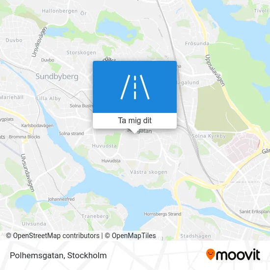 Polhemsgatan karta