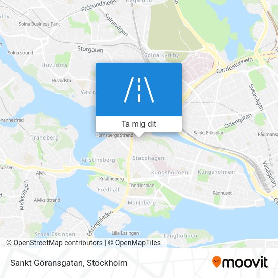 Sankt Göransgatan karta