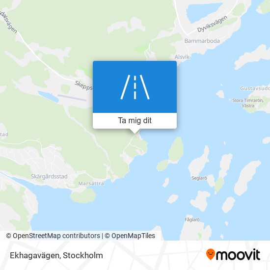 Ekhagavägen karta