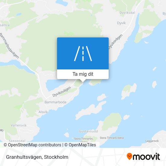 Granhultsvägen karta