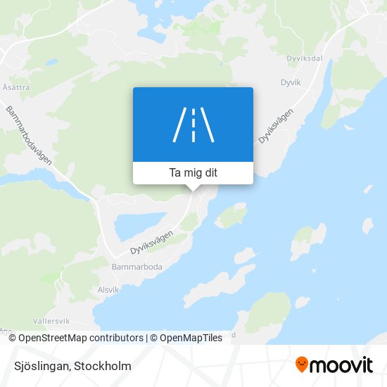 Sjöslingan karta