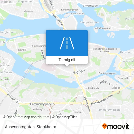 Assessorsgatan karta