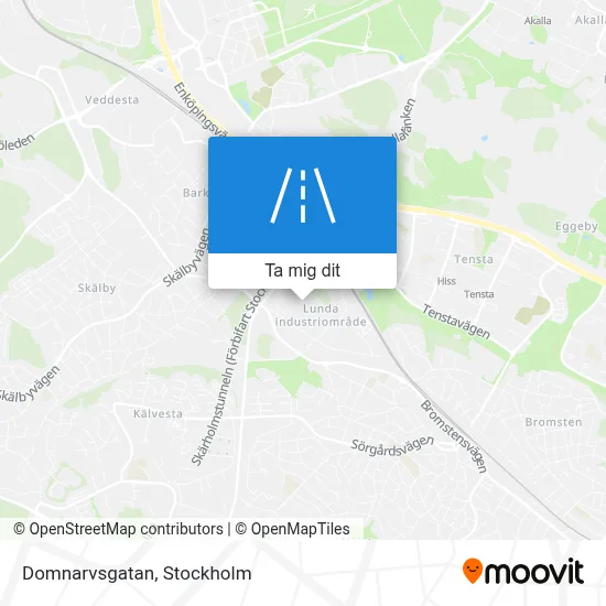 Domnarvsgatan karta