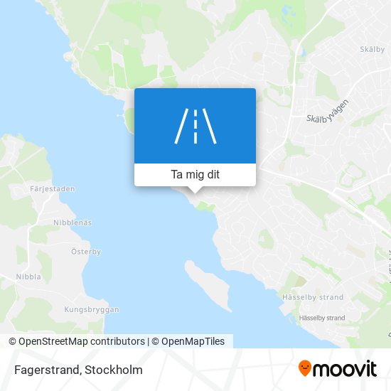 Fagerstrand karta