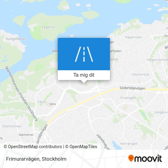 Frimurarvägen karta
