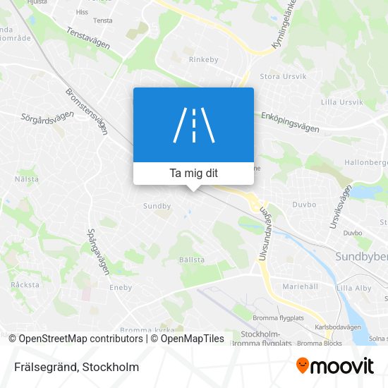 Frälsegränd karta