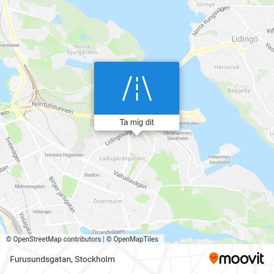 Furusundsgatan karta