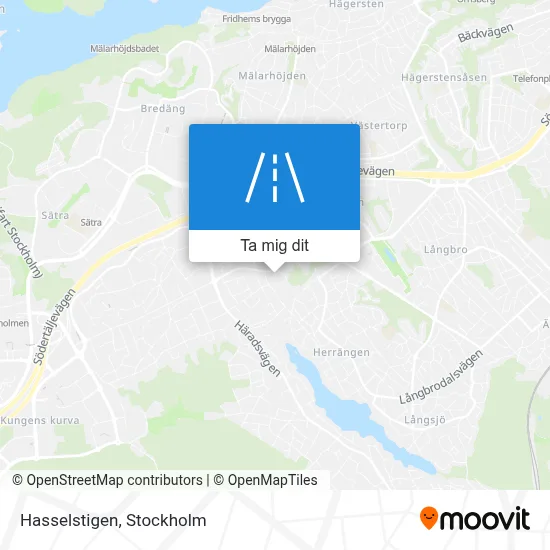 Hasselstigen karta