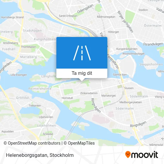 Heleneborgsgatan karta